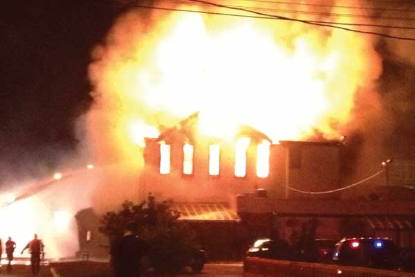 Base platoons play integral role in fighting fire