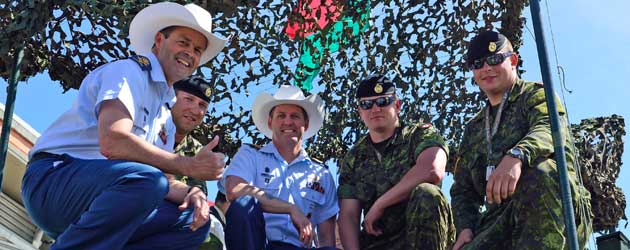 CAF Chief visits Calgary Stampede