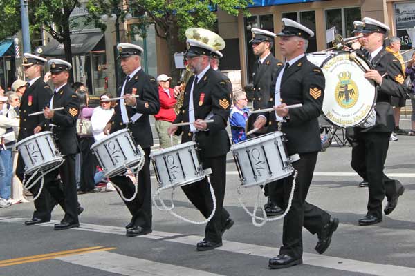 Corps of drums return to band