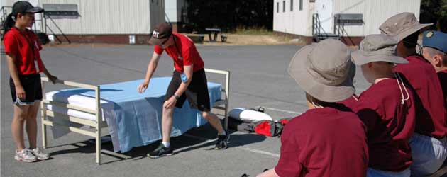 Introduction to cadet camp