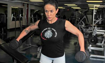 Sailor gets pumped on fitness