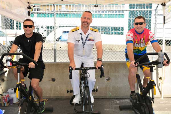 12 hour spin raises money for Cops for Cancer ride