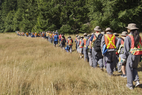 Air Cadets hard at work this summer