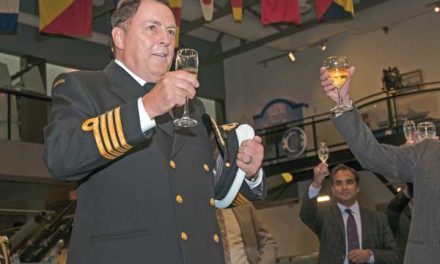 Navy embraces new ambassador