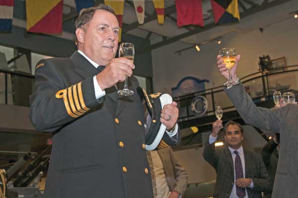 Navy embraces new ambassador
