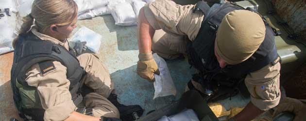 Heroin seizure for HMCS Toronto