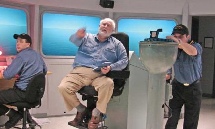 Former commanding officers take the bridge to train new generation of sailors