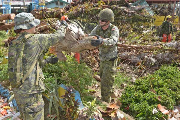 Canada deploys to Philippines for Typhoon Haiyan clean up