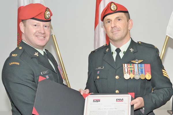 Afghanistan veteran voted Military Policeman of the Year