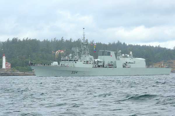 Sending HMCS Regina to sea seaworthy