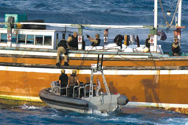 Smugglers stymied by HMCS Toronto