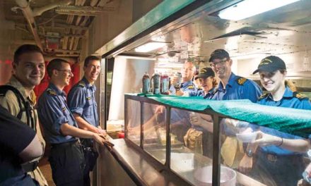 Sundae Sundays lift morale in HMCS Regina