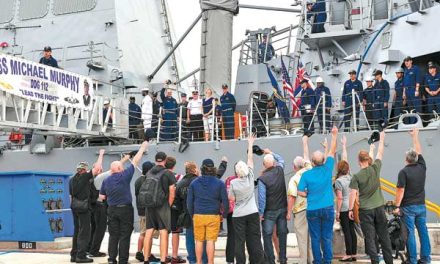 Family members safe in Hawaii after supply ship fire