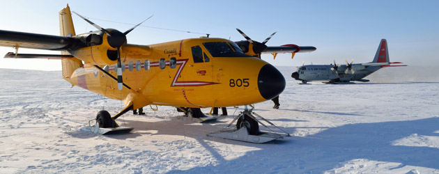 Aircraft from the New York Air National Guard’s 109th Airlift Wing