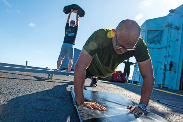 Fighting Fit in HMCS Regina