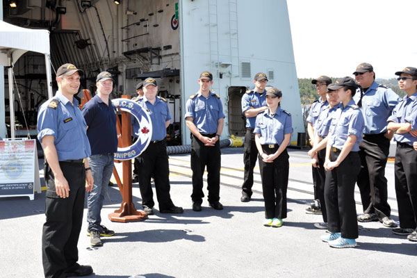 Cadets gain navy operational insight