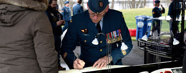 Signing Book of Rememberance