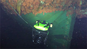 Underwater exploration of the Breadalbane