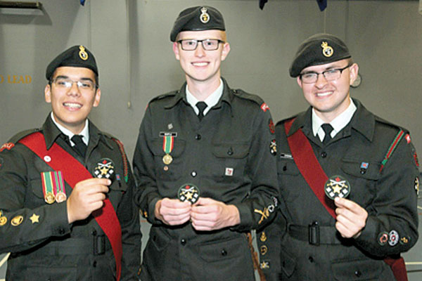 Local cadets receive Level 4 National Star of Excellence