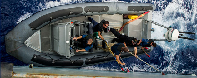 Deck department on duty