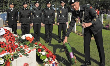 Cadets step back in time