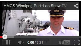 HMCS Winnipeg featured on Shaw
