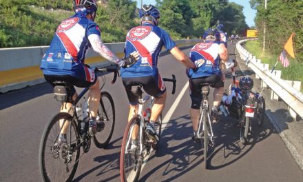 CFB Esquimalt airman rides from Ottawa to Captitol Hill for wounded vets