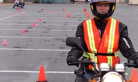 What do space cushions have to do with motorcycle riding?