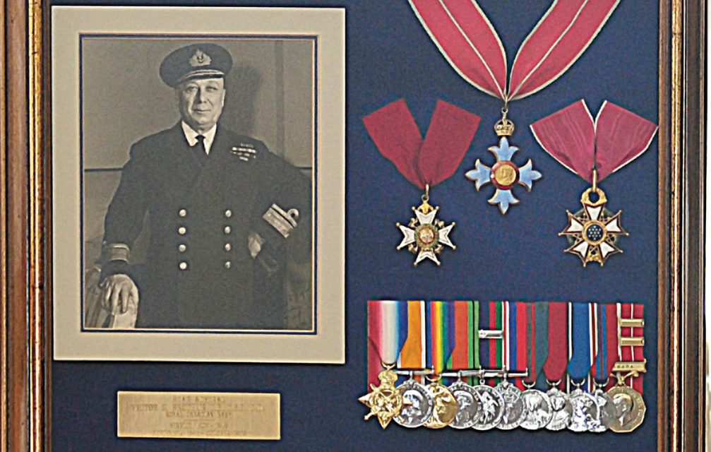 Family medals passed on to MARPAC