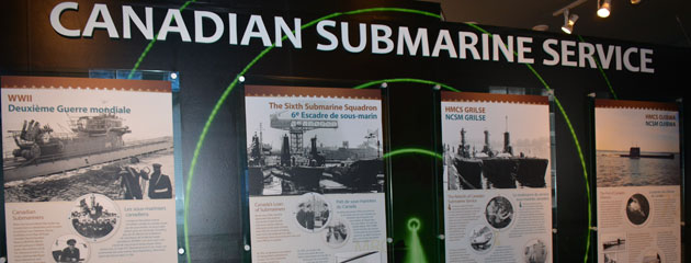 Permanent submarine exhibit