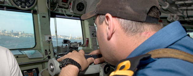 Departing the Sea of Marmara