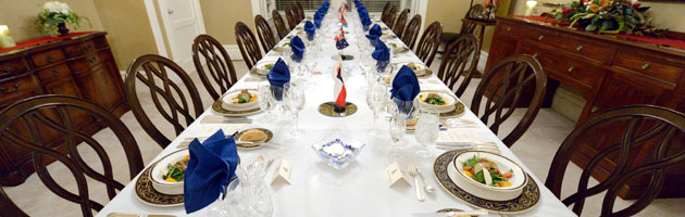 Flag officers dinner