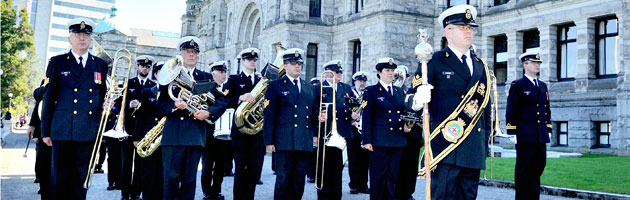 Naden Band at Legislature
