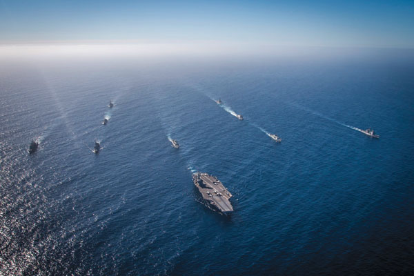 Pacific Fleet warship departs for joint exercise in California