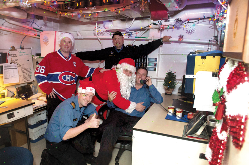 Special Christmas bundle arrives for one sailor