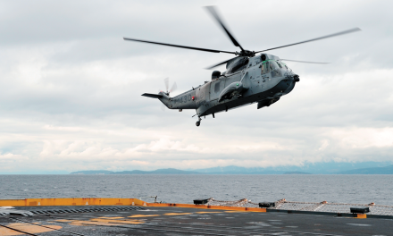 Researchers develop system for safe Sea King landings