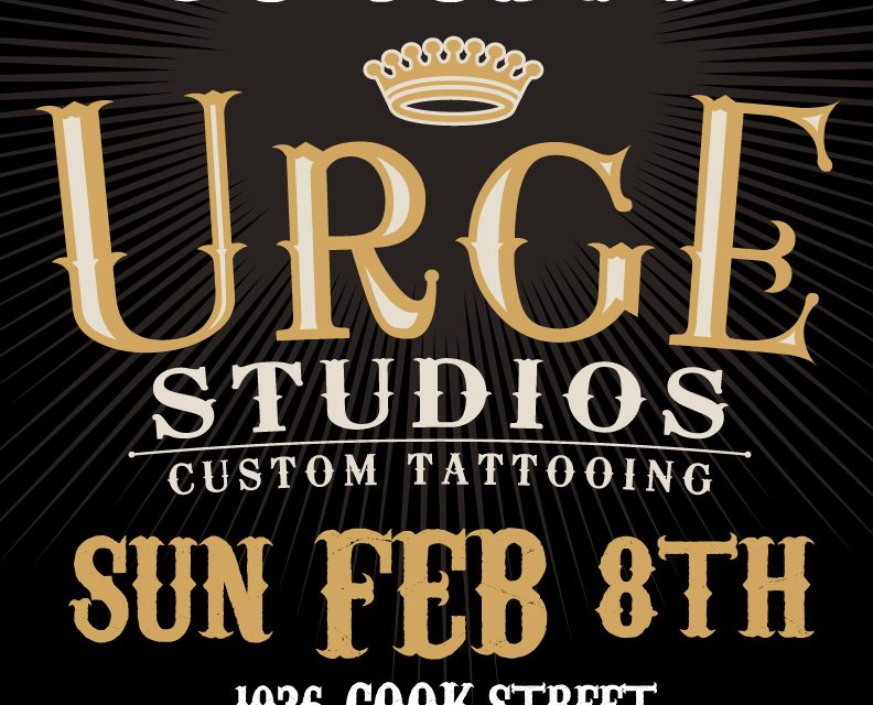 Tattoo studio inks for Wounded Warriors