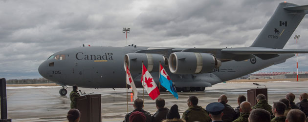 Globemaster delivered