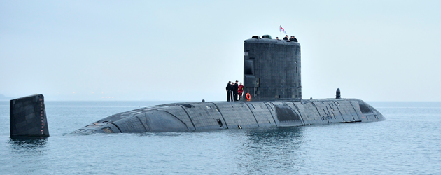 HMCS Victoria at Sea