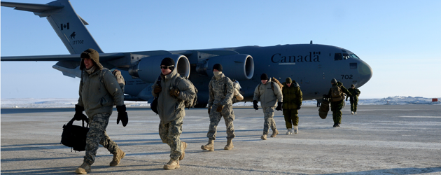 Globe Master up North