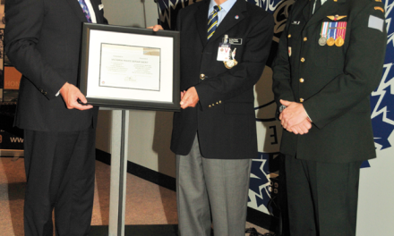 Vic PD recognized for reservist support