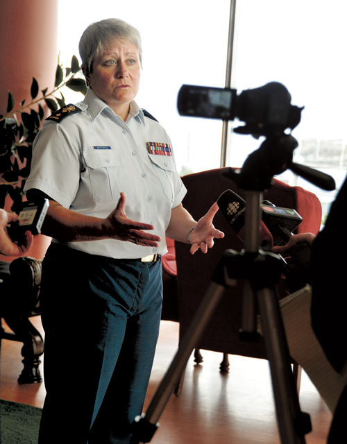 MGen Whitecross leads the way