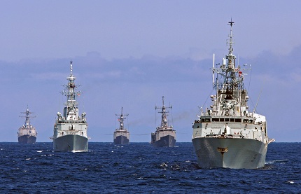 Canadian warships leave for Exercise Trident Fury