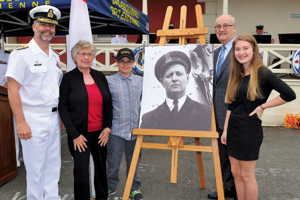 Third Arctic Patrol vessel named after Max Bernays