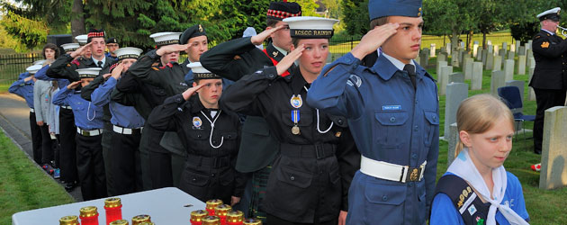 Gathering to pay tribute