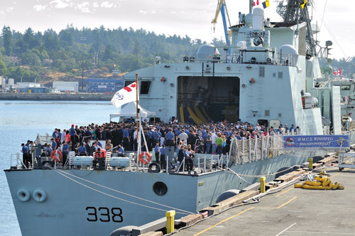 Safe travels HMCS Winnipeg