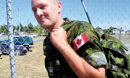 Wounds of war won’t hold soldier back