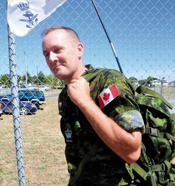 Wounds of war won’t hold soldier back