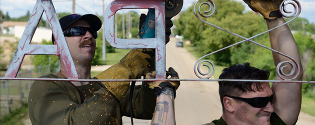 Repairing Exhibition Park