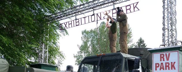 Sign repair in Prince Albert